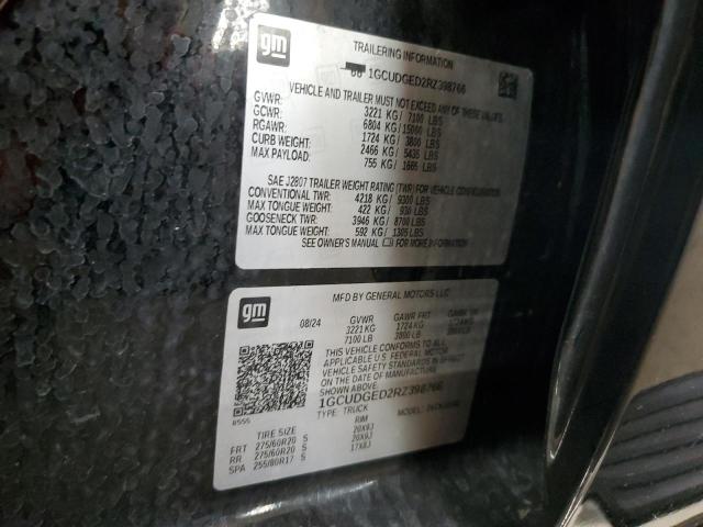 2024 CHEVROLET 1500 1GCUDGED2RZ398766