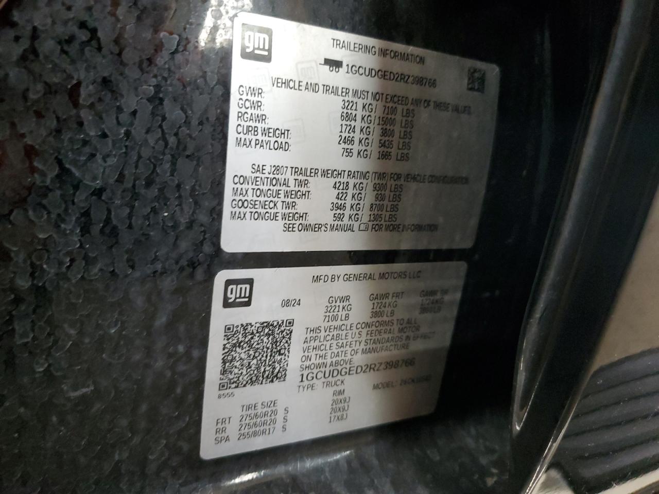 CHEVROLET SILVERADO 1500 K1500 LTZ