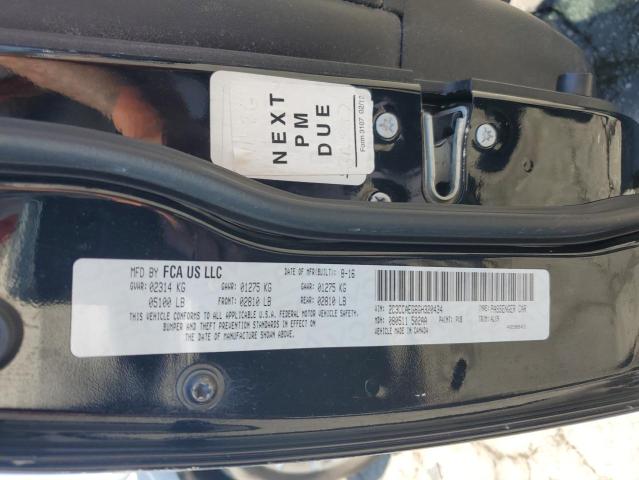 2016 CHRYSLER 300C 2C3CCAEG6GH320434