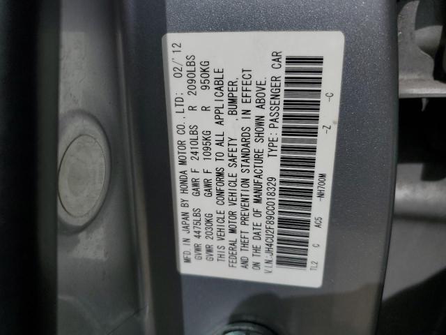 2012 ACURA TSX SE - JH4CU2F89CC018329