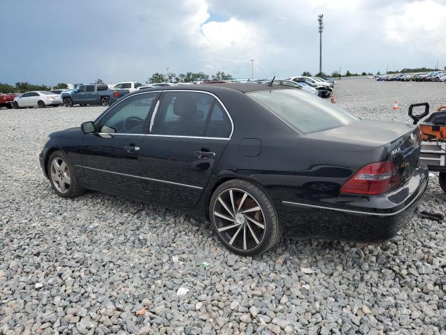 LEXUS LS 430 2006 black sedan 4d gas JTHBN36F565039801 photo #3