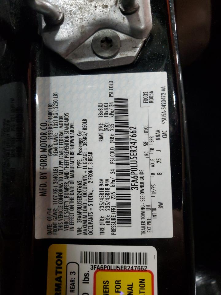 Ford Fusion se 2014