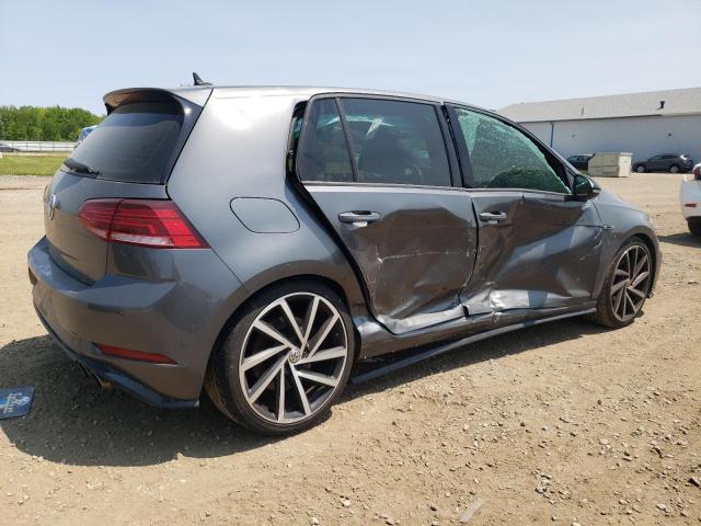VOLKSWAGEN GOLF R 2019 gray  gas WVWWA7AUXKW223664 photo #4