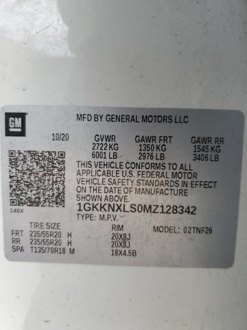 2021 GMC ACADIA DEN 1GKKNXLS0MZ128342