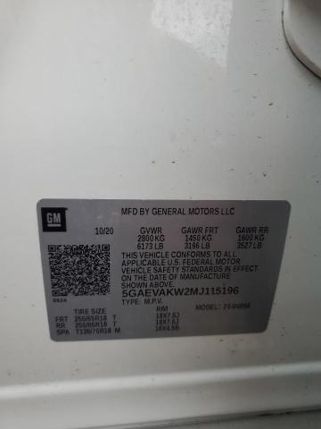 2021 BUICK ENCLAVE ES 5GAEVAKW2MJ115196