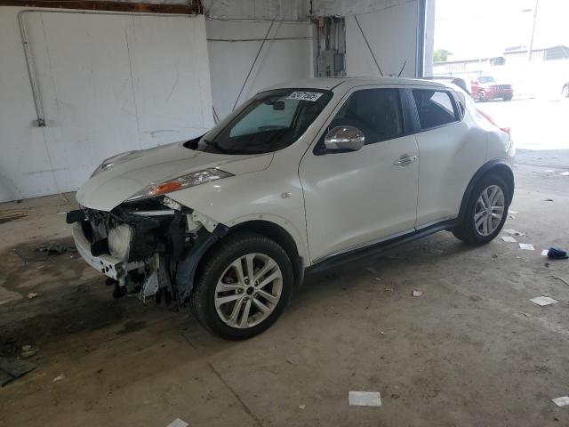 NISSAN JUKE S 2013 white 4dr spor gas JN8AF5MV2DT208511 photo #1