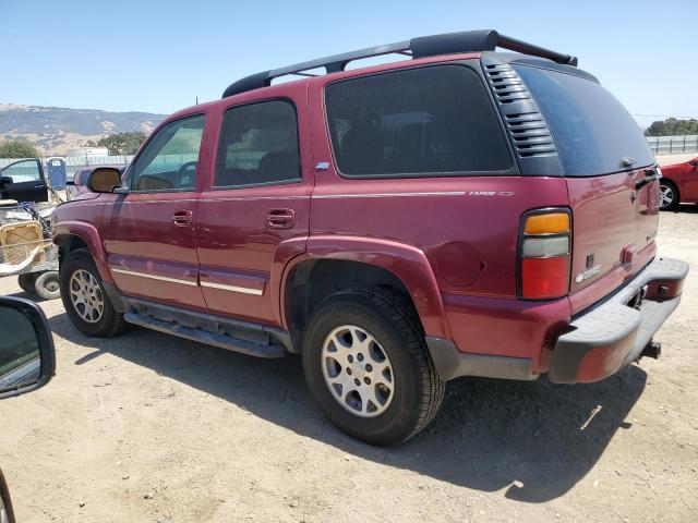 CHEVROLET TAHOE K150 2005 burgundy  gas 1GNEK13TX5R243207 photo #3