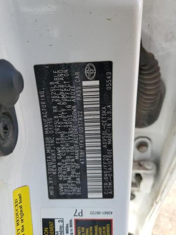 2015 TOYOTA CAMRY LE 4T1BF1FK0FU017822