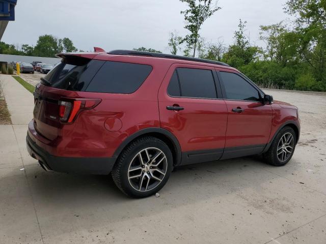 Vin: 1fm5k8gt5hga56156, lot: 60200865, ford explorer sport 20173