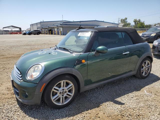 MINI COOPER 2013 teal  gas WMWZN3C52DT569192 photo #1