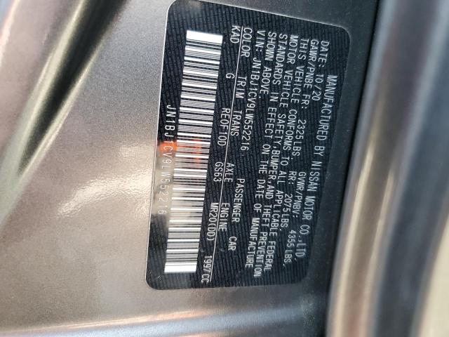 2020 NISSAN ROGUE SPOR - JN1BJ1CV9LW552216