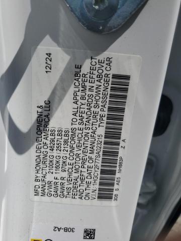 2025 HONDA ACCORD HYBRID SPORT-L 1HGCY2F77SA023215