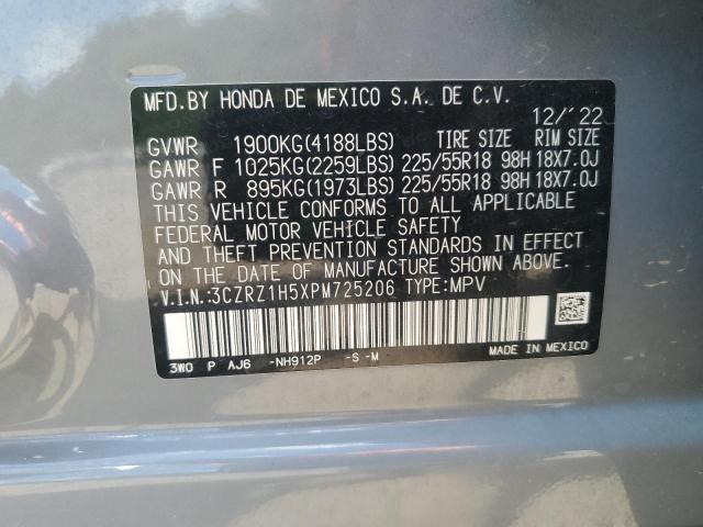 2023 HONDA HR-V SPORT 3CZRZ1H5XPM725206