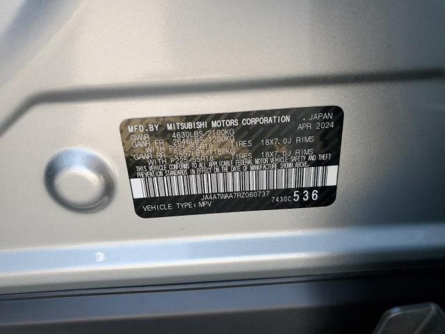 2024 MITSUBISHI ECLIPSE CR JA4ATWAA7RZ060737