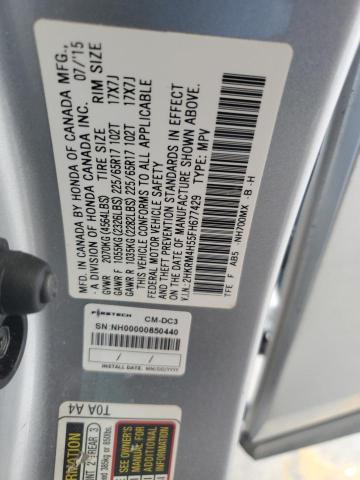 2015 HONDA CR-V EX 2HKRM4H55FH677429