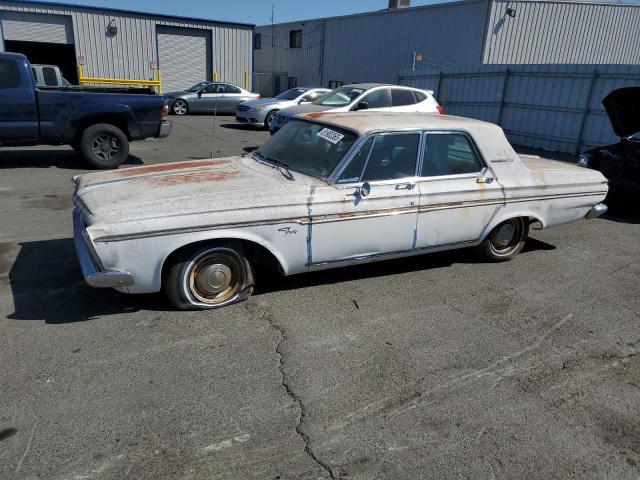 PLYMOUTH GRAN FURY 1963 white   3331159264 photo #1