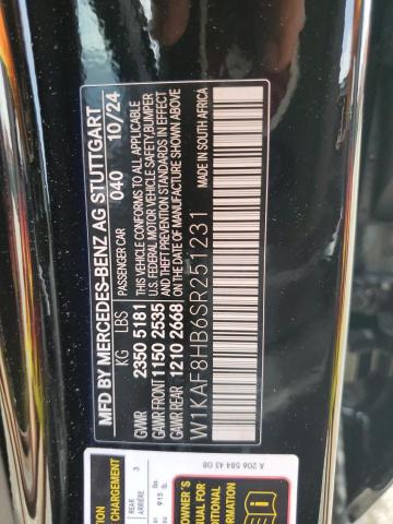 2025 MERCEDES-BENZ C 43 AMG W1KAF8HB6SR251231