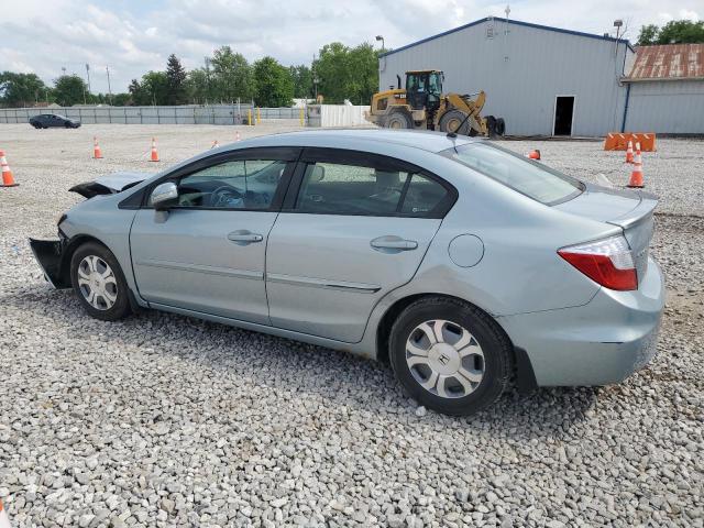 Vin: jhmfb4f38cs006441, lot: 59586535, honda civic hybrid l 20122