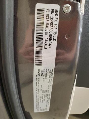 2021 CHRYSLER PACIFICA T 2C4RC3BG5MR549327