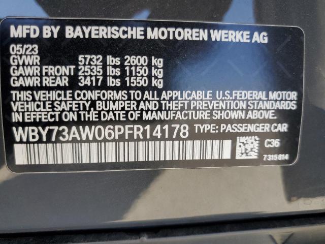 2023 BMW I4 EDRIVE WBY73AW06PFR14178