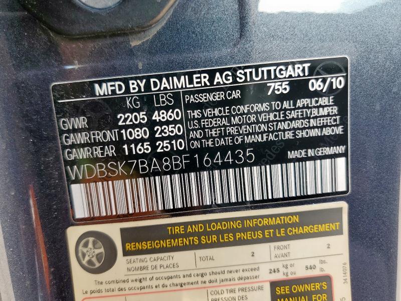 2011 MERCEDES-BENZ SL 550 #3179279774