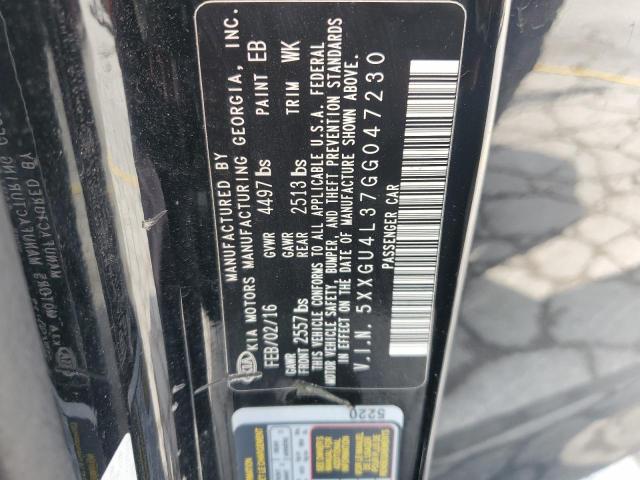 2016 KIA OPTIMA EX - 5XXGU4L37GG047230