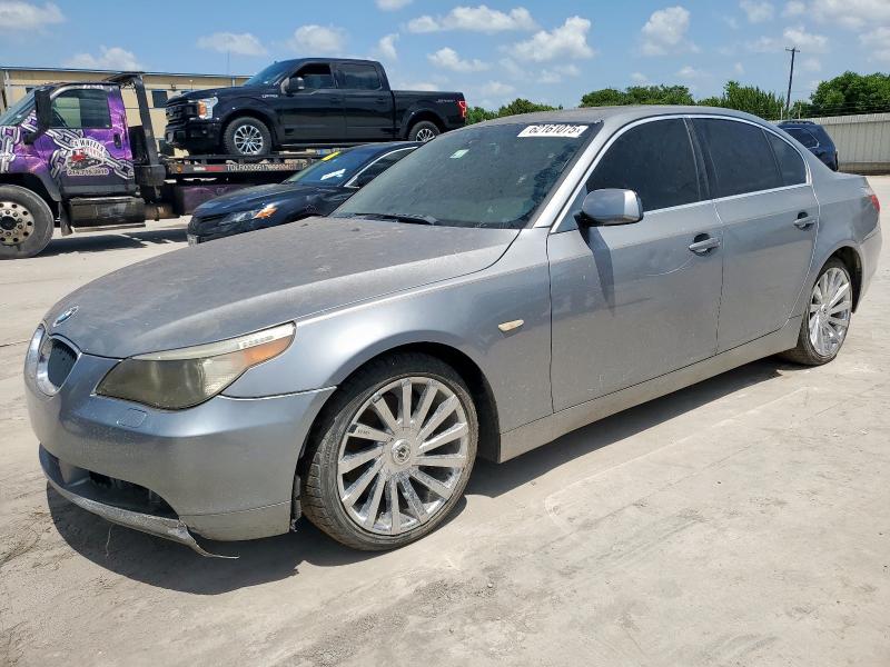 BMW 530 I 2004 gray sedan 4d gas WBANA73524B812815 photo #1