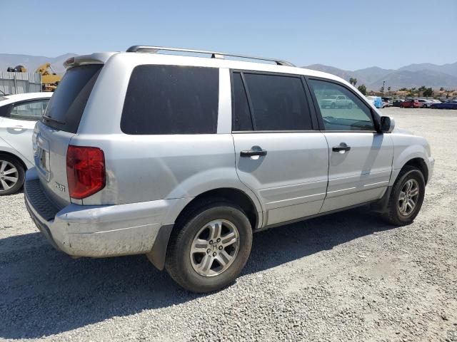 HONDA PILOT EX 2003 silver  gas 2HKYF18473H545022 photo #4