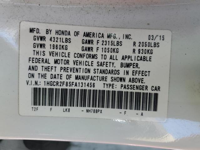 2015 HONDA ACCORD EXL - 1HGCR2F85FA131456