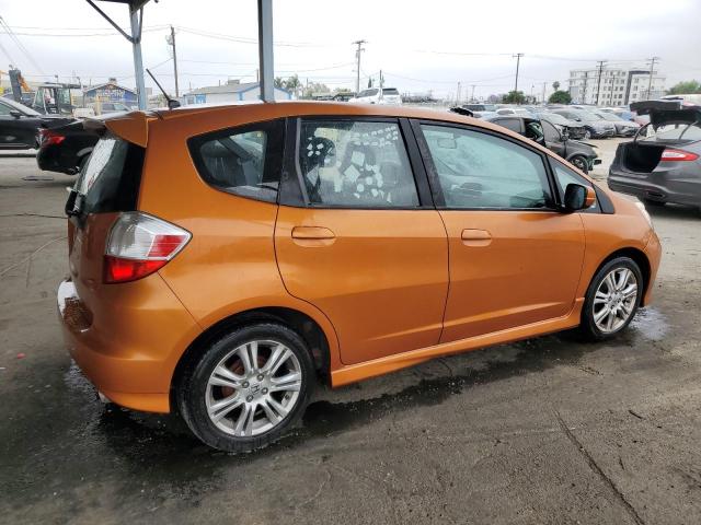 HONDA FIT SPORT 2011 orange  gas JHMGE8H5XBC013059 photo #4
