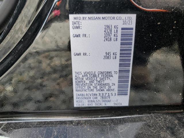 2024 NISSAN ALTIMA SR - 1N4BL4CV3RN337153