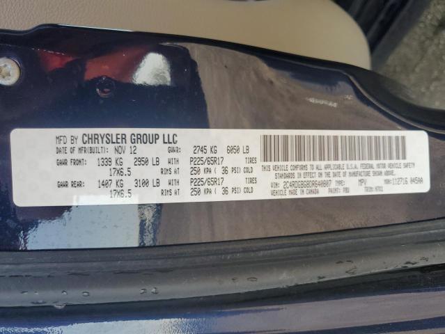 2013 DODGE GRAND CARA #3293292462