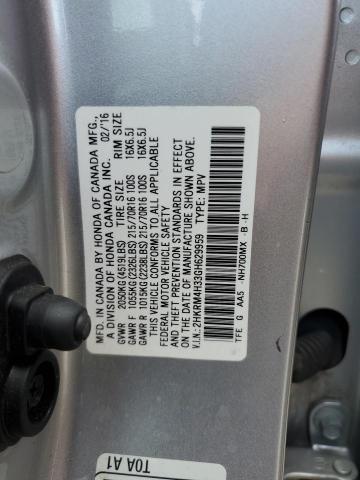 2016 HONDA CR-V LX 2HKRM4H33GH629959