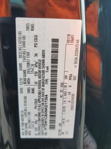 2022 FORD F-150 XL 1FTEW1CBXNKD17304