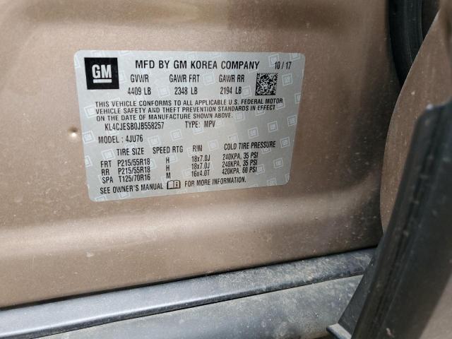 2018 BUICK ENCORE PRE - KL4CJESB0JB558257