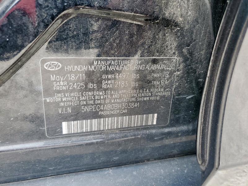 2011 HYUNDAI SONATA SE - 5NPEC4AB0BH303841