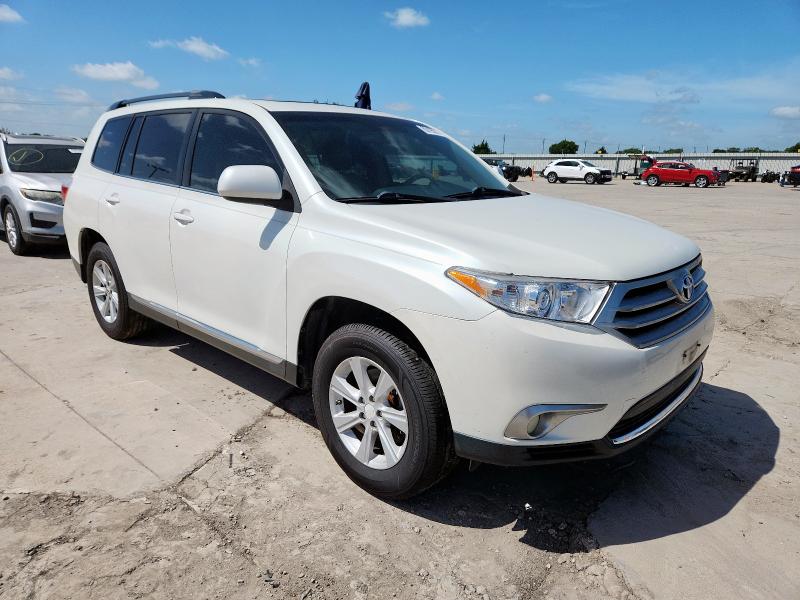 Vin: 5tdzk3eh7cs069433, lot: 63195575, toyota highlander base 20124