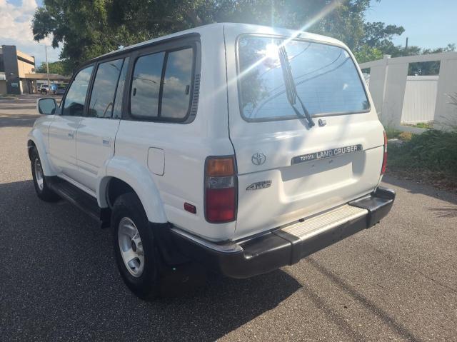 TOYOTA LAND CRUIS 1993 white  gas JT3DJ81W6P0046690 photo #4