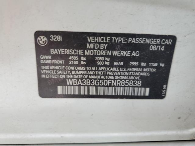 2015 BMW 328 XI WBA3B3G50FNR85838