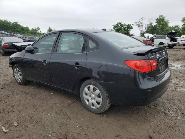 HYUNDAI ELANTRA GL 2009 black  gas KMHDU46D09U641531 photo #3