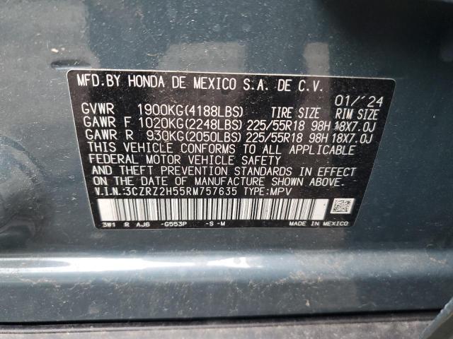 2024 HONDA HR-V SPORT - 3CZRZ2H55RM757635