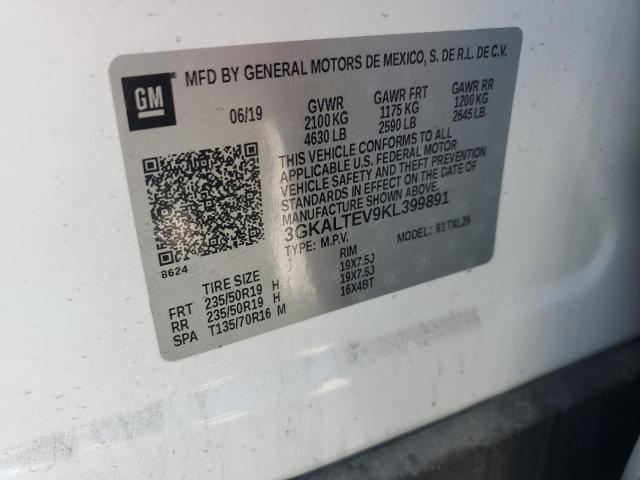 2019 GMC TERRAIN SL - 3GKALTEV9KL399891