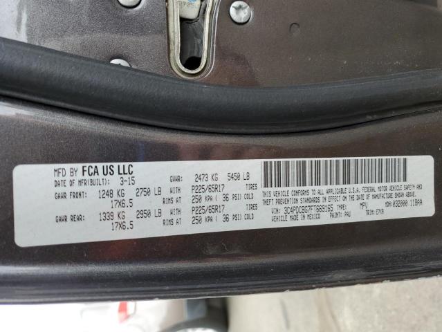 2015 DODGE JOURNEY SX 3C4PDCBG7FT669165