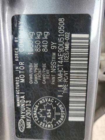 2013 HYUNDAI ACCENT GLS - KMHCT4AE9DU510508
