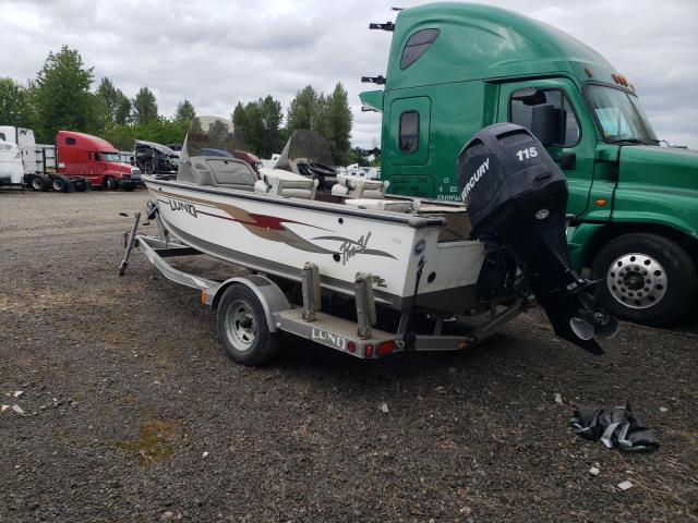 LUND BOAT W/TRL 2004 white   LUNBM425C404 photo #4