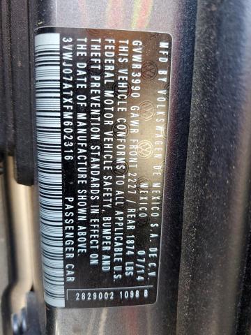2015 VOLKSWAGEN BEETLE 1.8 3VWJ07ATXFM602316