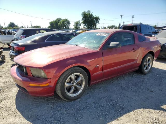 FORD MUSTANG GT 2006 red  gas 1ZVHT82H365159468 photo #1