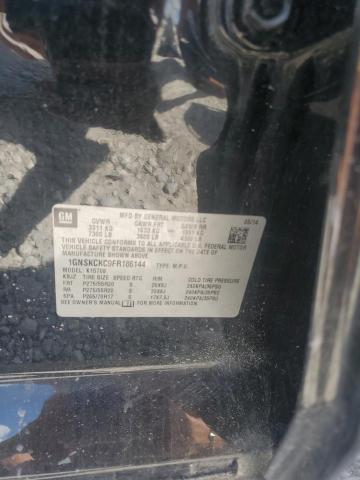2015 CHEVROLET TAHOE K150 1GNSKCKC9FR186144