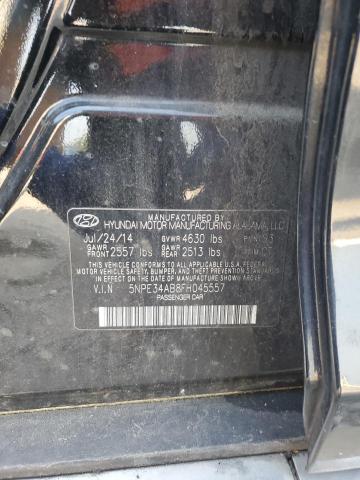 2015 HYUNDAI SONATA SPO - 5NPE34AB8FH045557