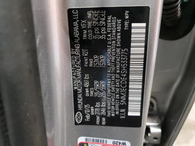 2025 HYUNDAI TUCSON LIM - 5NMJECDE4SH533775